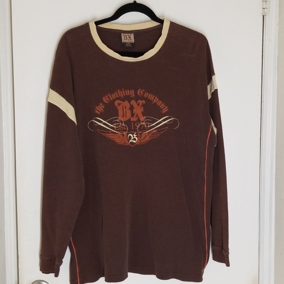 Bklyn Xpress graphic  long sleeve thermal - Picture 1 of 4